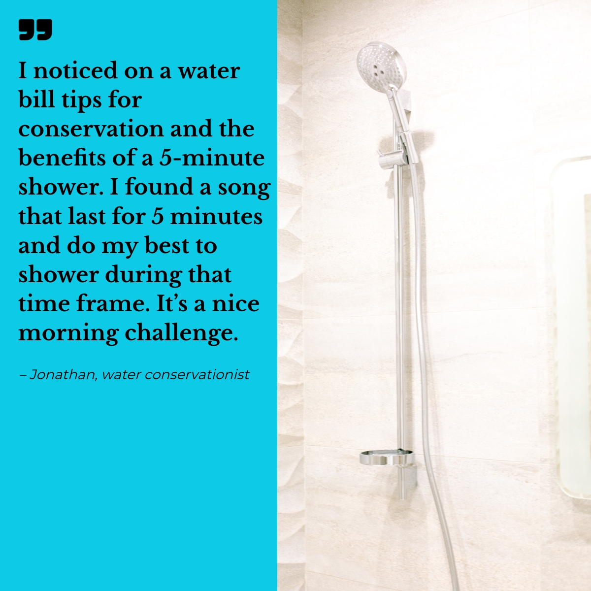 5Minute Showers Small Changes ATX